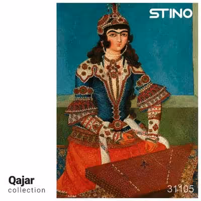 پازل شیشه ای استینو 260 تکه طرح قاجار (کد 31105)،(باجعبه)