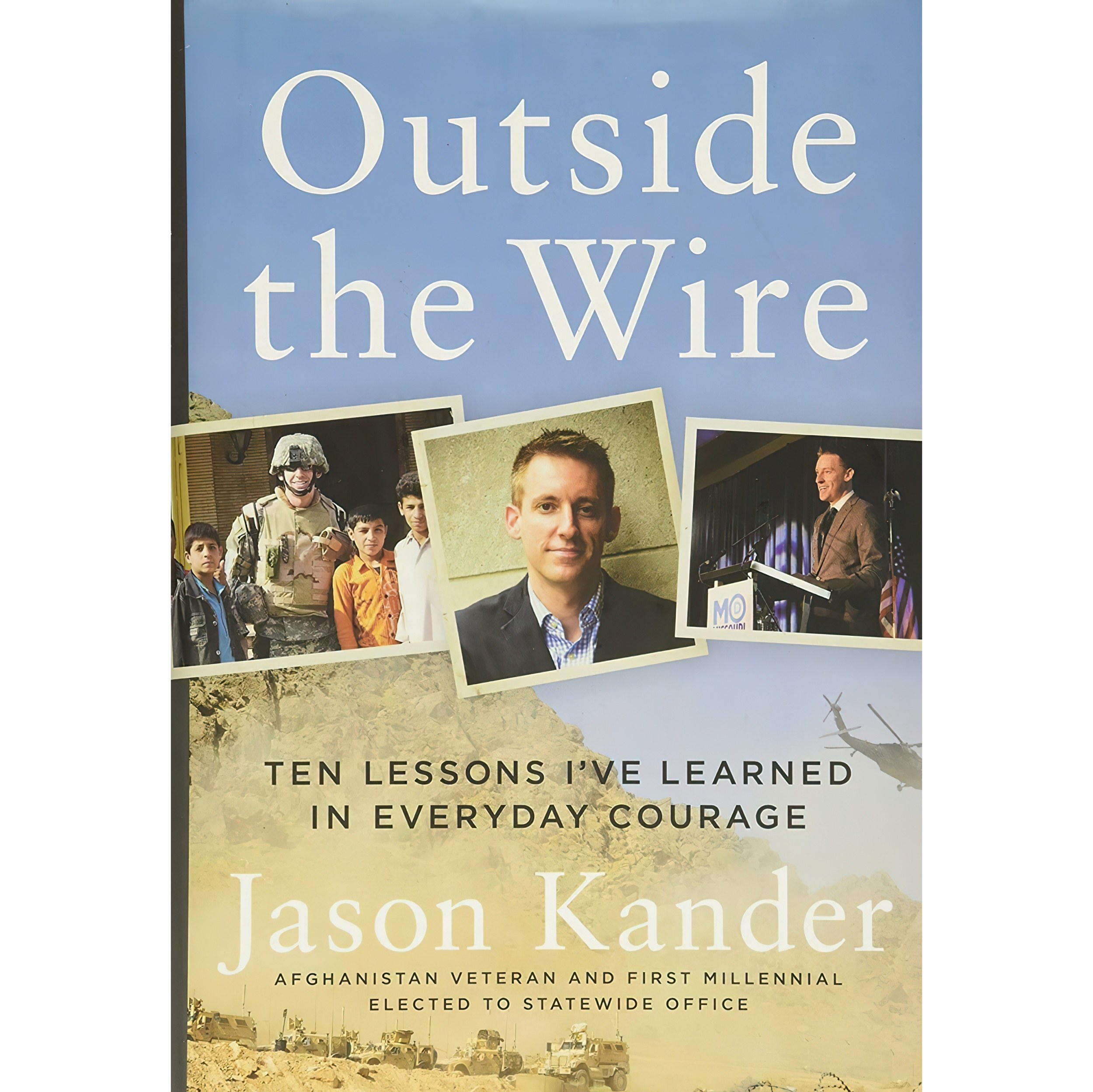 کتاب زبان اصلی Outside the Wire اثر Jason Kander انتشارات Twelve