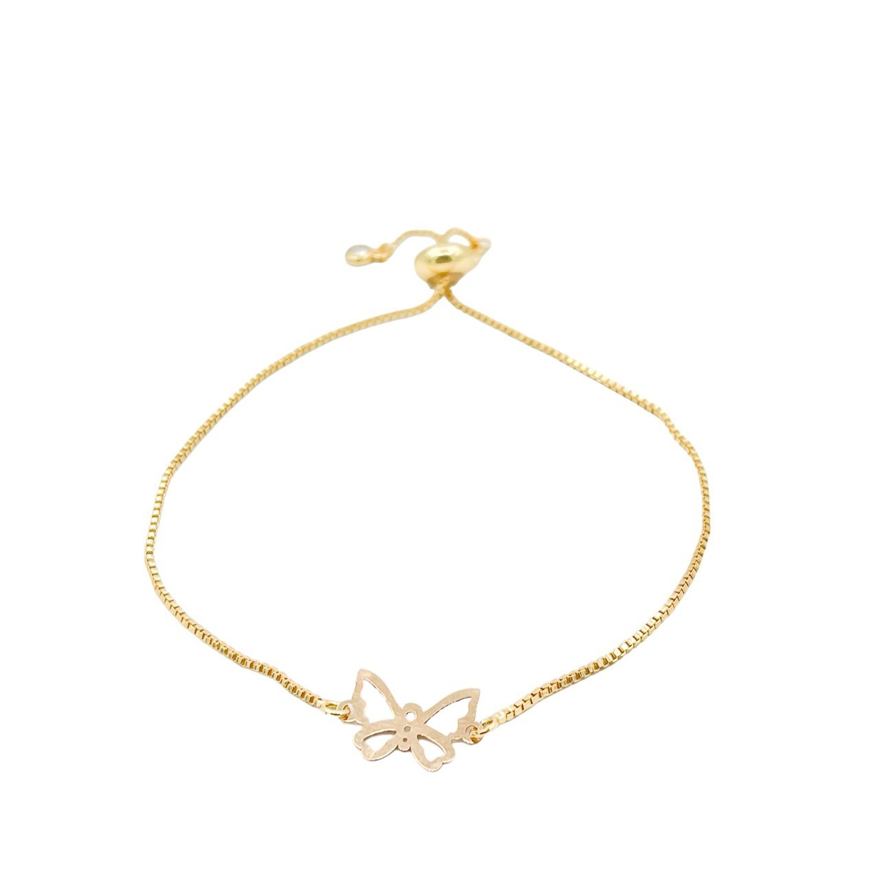 دستبند طلای 18 عیار بند زنجیری کدDP119