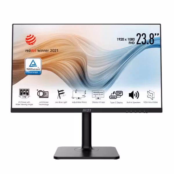 مانیتور ام اس آی مدل Modern MD241P سایز 23.8 اینچ - پردیس پازار