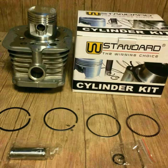 سیلندر پیستون موتور هوندا  استاندارد 125 سی سی