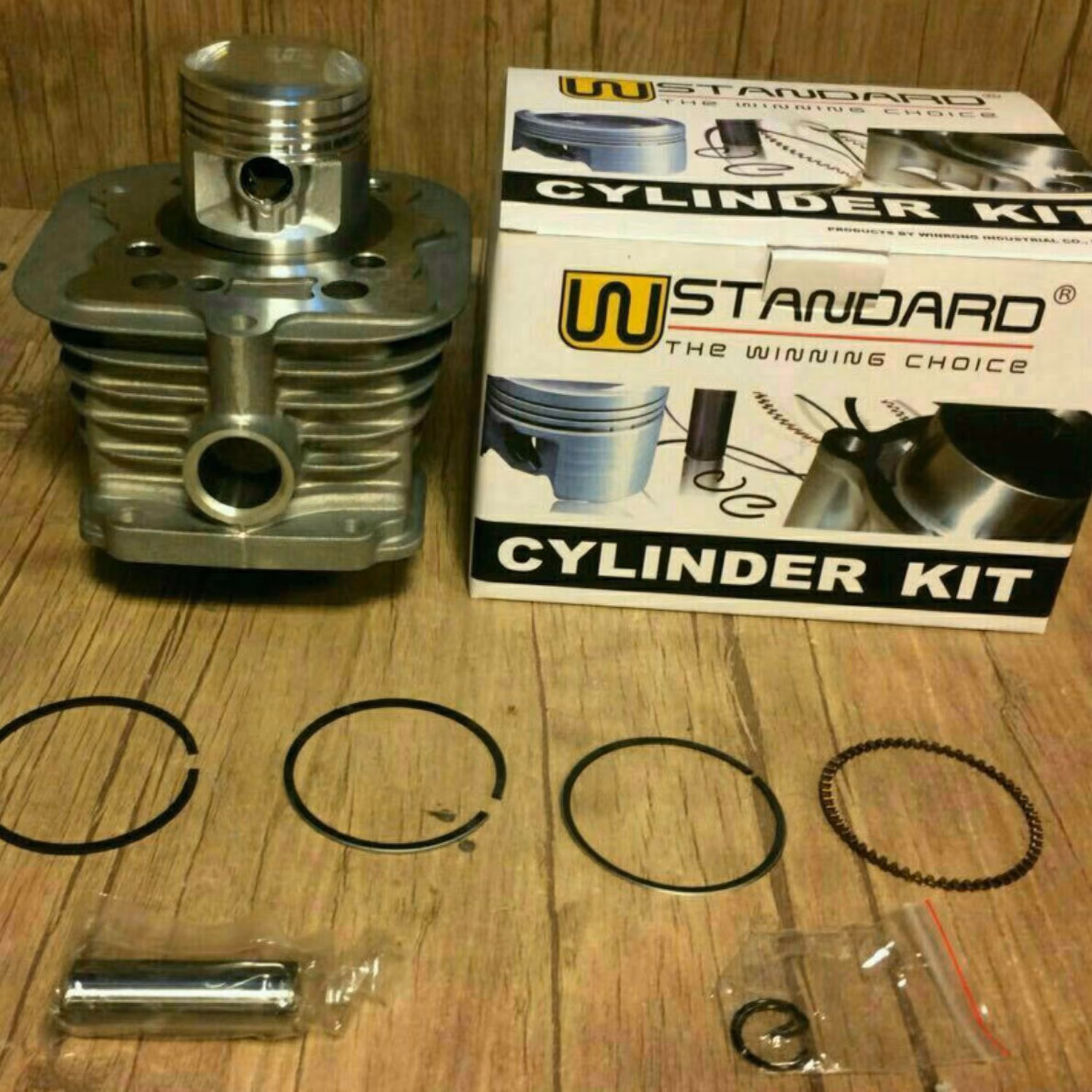 سیلندر پیستون موتور هوندا  استاندارد 125 سی سی