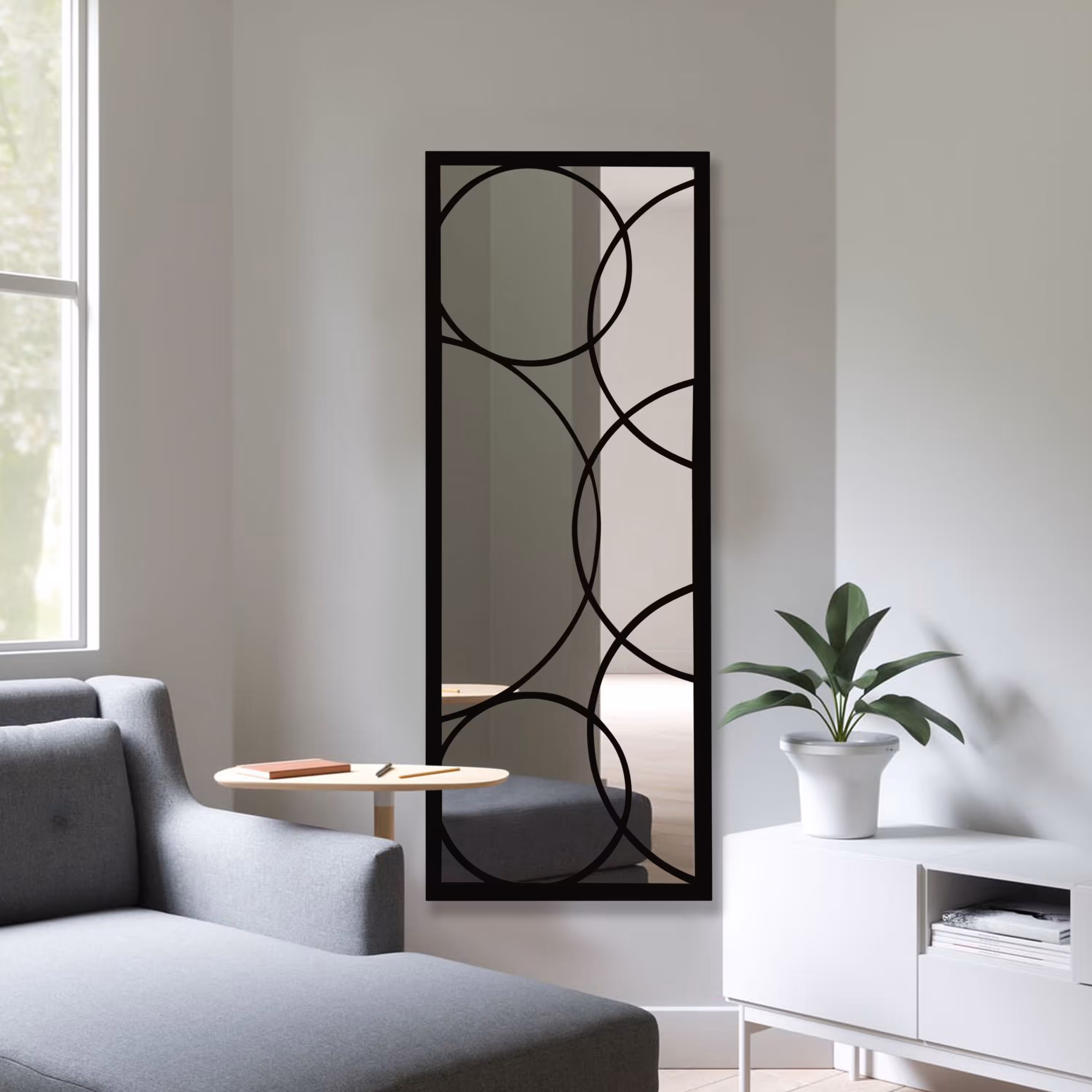 آینه نیم  قد الف مدل کهکشان