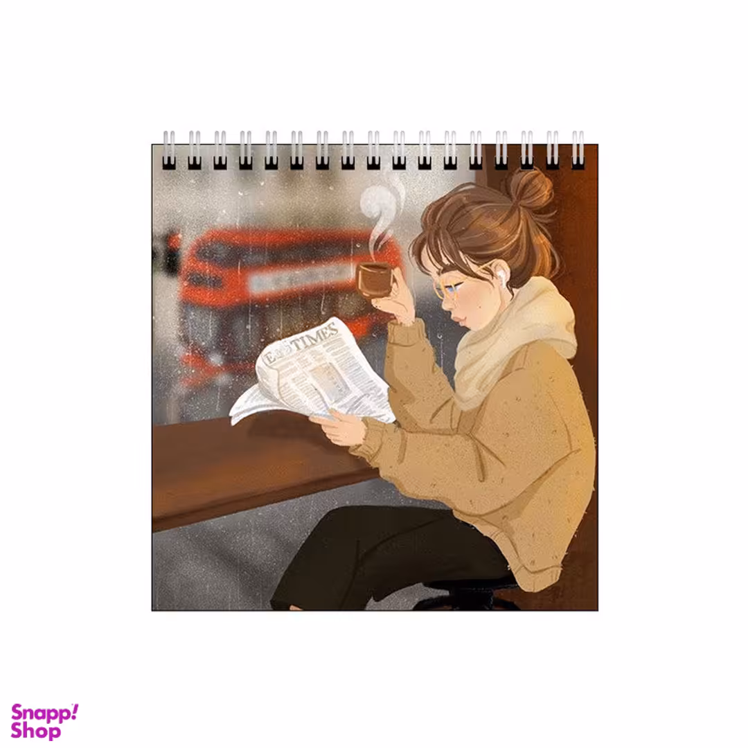 دفتر طراحی بامبیلیپ طرح دختر در کافه کد 8871344