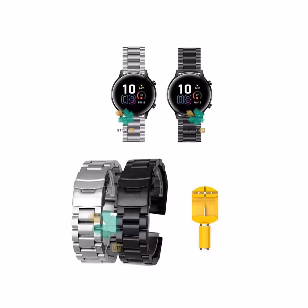 بند فلزی ساعت هواوی Honor MagicWatch 2 42mm مدل Longines