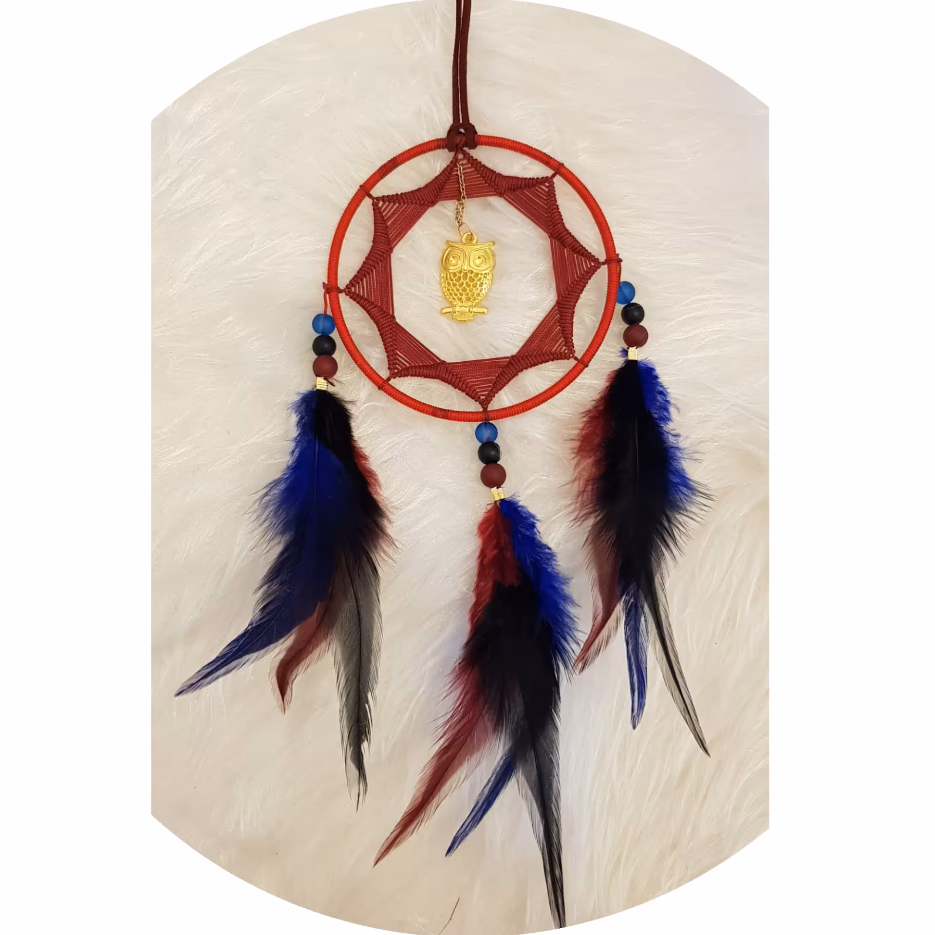 دریم کچر (کابوس گیر) حلقه 10 سانت دستساز در طرح و رنگ دلخواه فروش بصورت تک و عمده