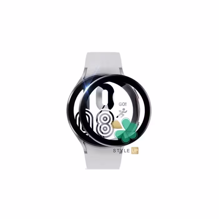 گلس سرامیکی ساعت سامسونگ Galaxy Watch 4 44mm مدل دور مشکی