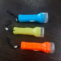 چراغ قوه بنددار پلاستیکی کد CX 37B