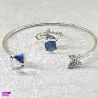 نیم ست زنانه مدل مکعب و پروانه کد 719983