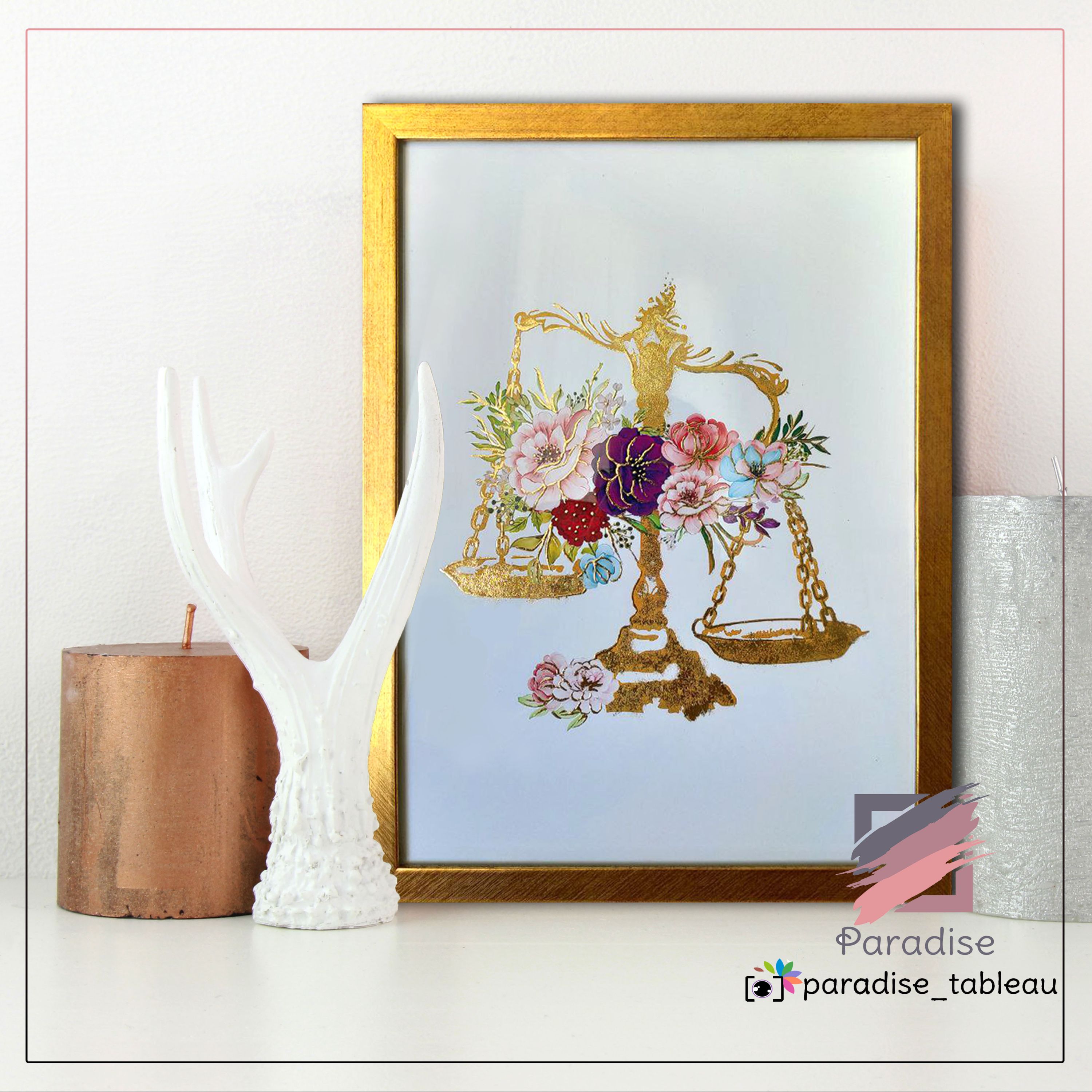 تابلو دکوراتیو وکالت سایز A3