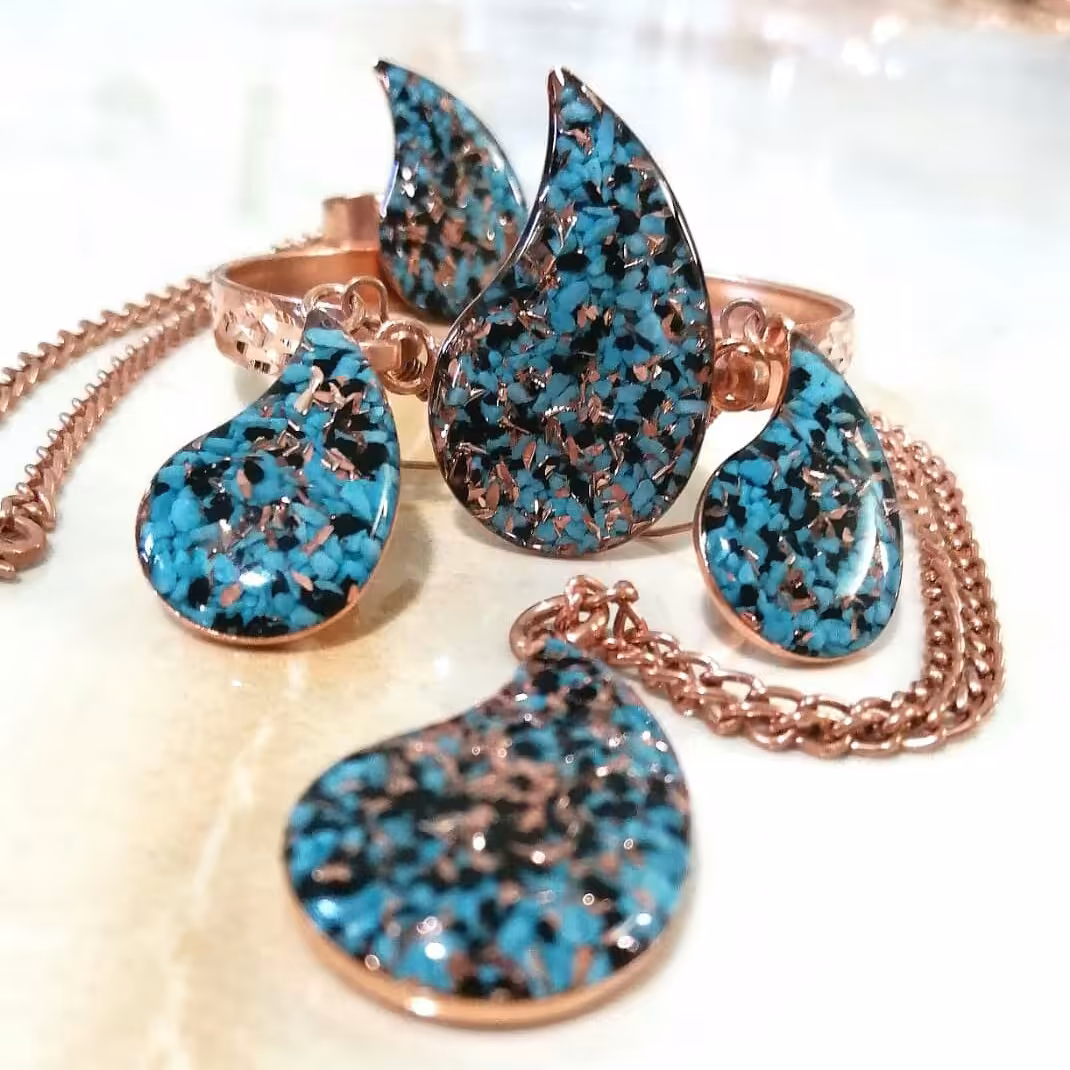 ست کامل رزین خرده سنگ