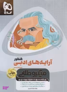 کتاب مینی میکرو طلایی آرایه های ادبی کنکور اثر فرشته صابریان انتشارات گاج
