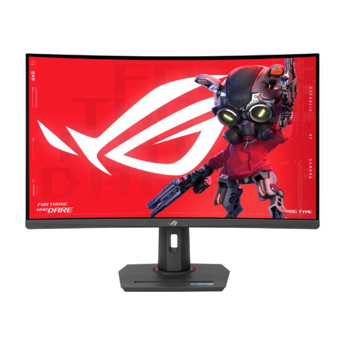 مانیتور خمیده گیمینگ 32 اینچ ایسوس مدل ROG Strix XG32WCS