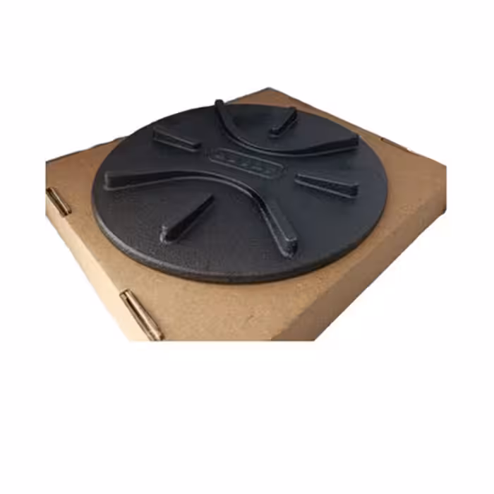 شعله پخش کن چدن اصل نساپ سایز  بزرگ  21 سانت رنگ مشکی