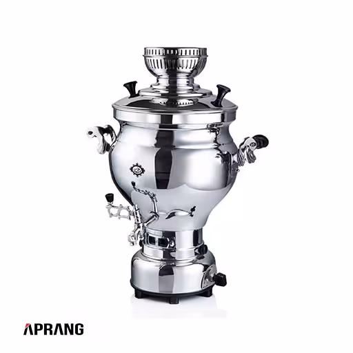 سماور گازسوز عالی نسب مدل ارس ظرفیت 8.5 لیتر(لطفا با هماهنگی خرید بفرمایید)