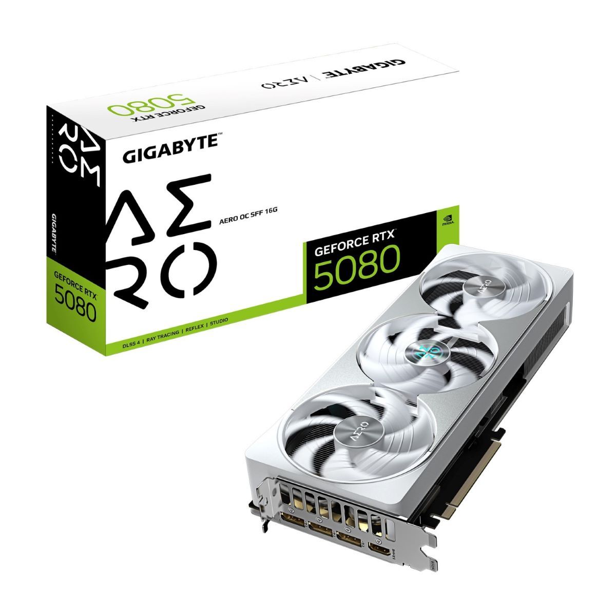 خرید کارت گرافیک GIGABYTE RTX 5080 Aero OC SFF 16G با بهترین قیمت