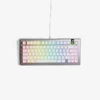 خرید کیبورد Glorious GMMK 3 PRO Prebuilt Keyboard 75% Silver با بهترین قیمت