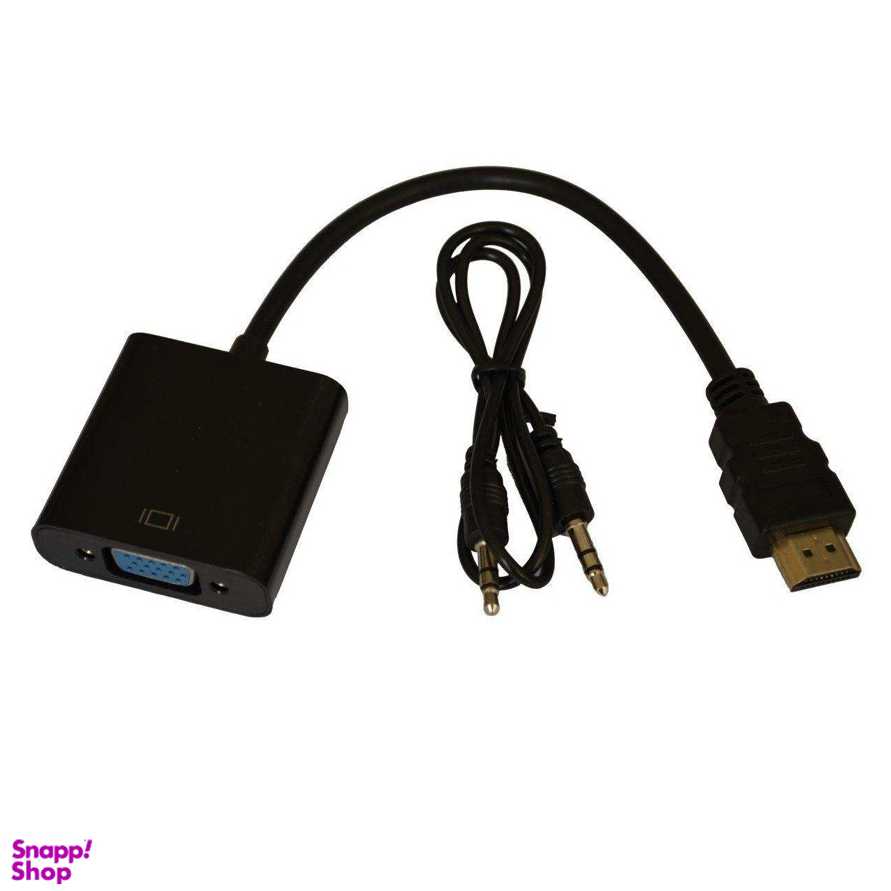 مبدل HDMI به VGA به همراه کابل AUX