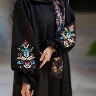 مانتو گلدوزی قواره دار