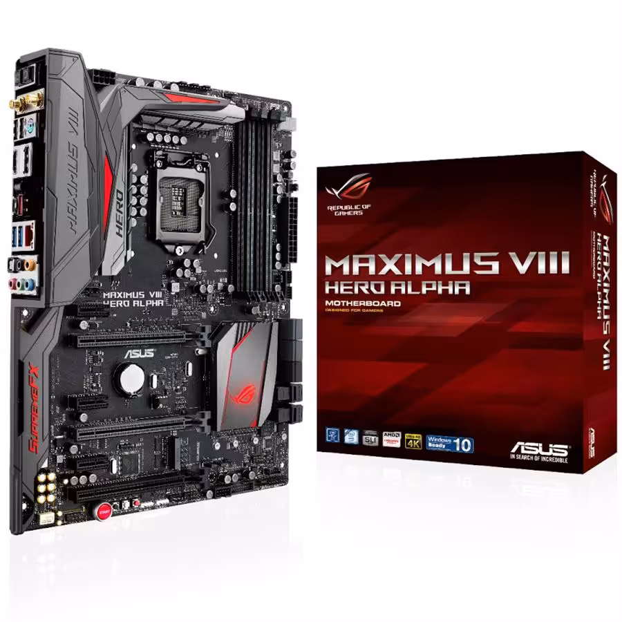 مادربورد ایسوس مدل ماکسیموس 8 هرو آلفا