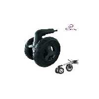 تبدیل یدکی چرخ جلو سفید Quinny Moodd Four Wheel Unit