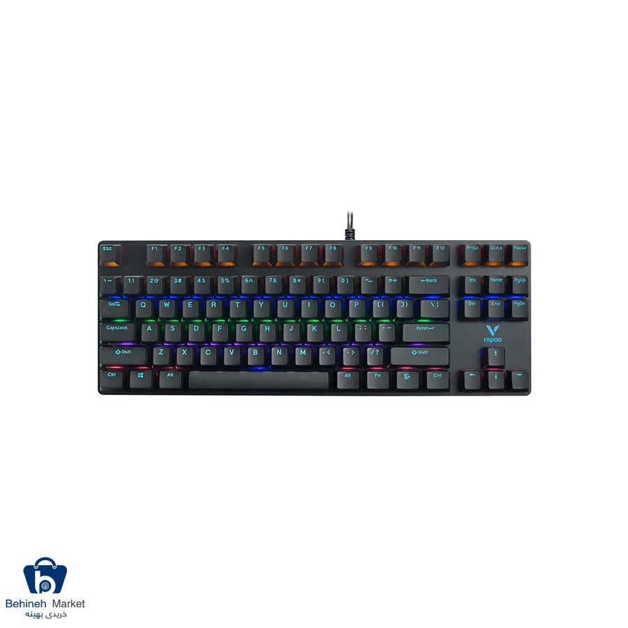 کیبورد باسیم گیمینگ رپو مدل V500PRO-87 TKL