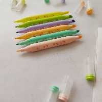 هایلایتر دو  سر و دوکاربرده(قیمت تکی)