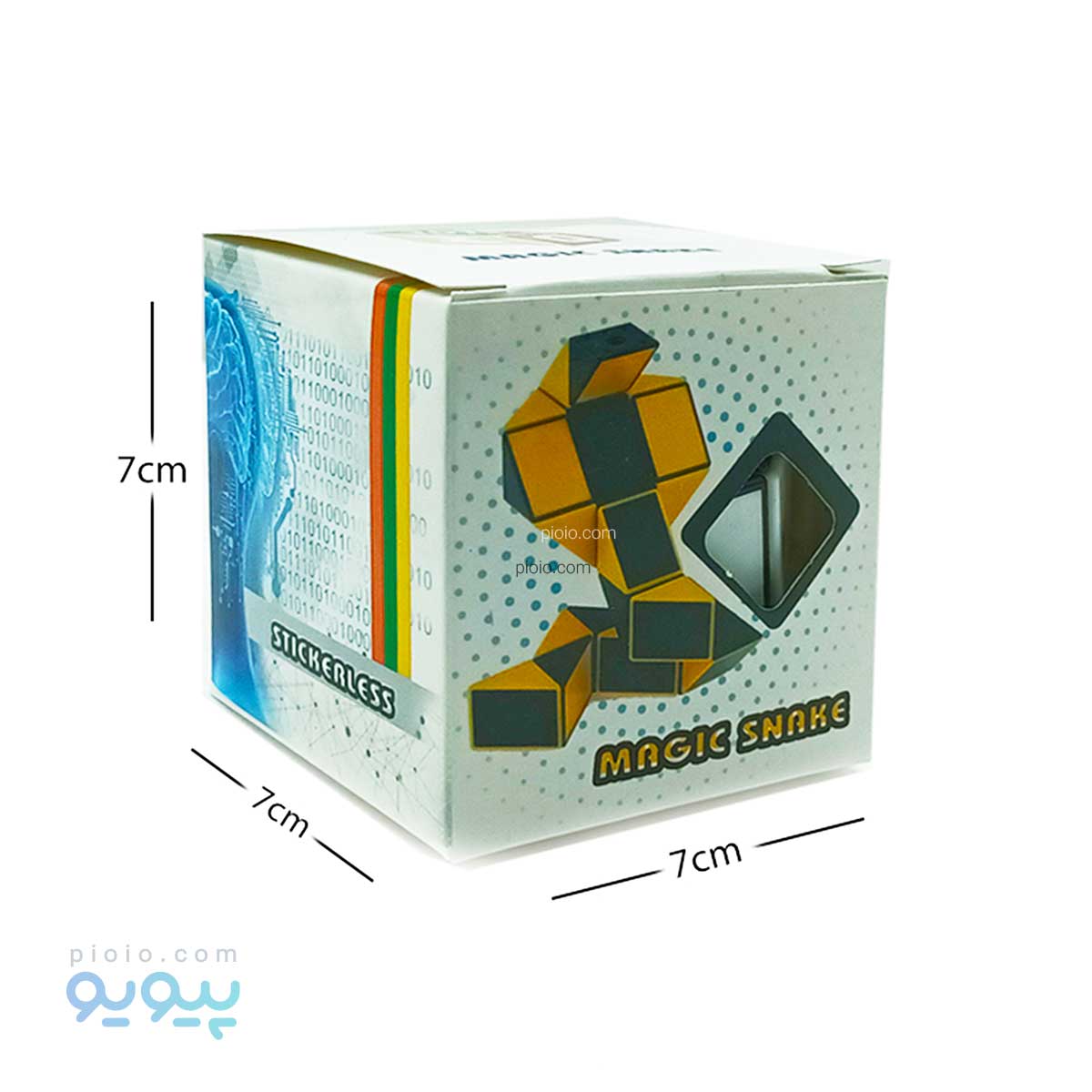 اسباب بازی روبیک ماری شکل IQ آیتم 7182 عمده و کارتنی