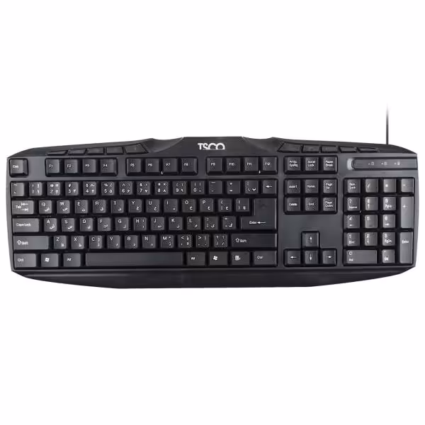 کیبورد USB تسکو مدل TK 8020TSCO TK 8020 USB Wired Keyboard