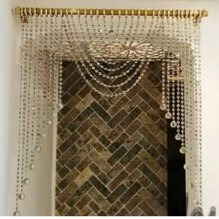 پرده کریستالی 006