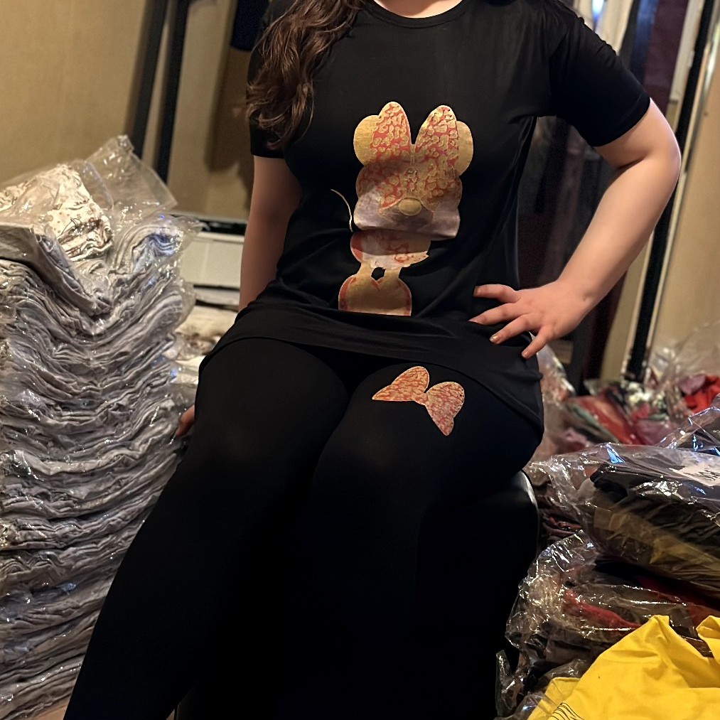 تیشرت شلوارنخی زنانه