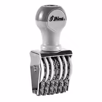 خرید دستگاه مهر شاینی نمراتور 6 رقم مدل N-26 سایز 7 میل