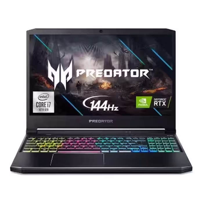 لپ تاپ ایسر مدل  predator Helios 300 PH315-53-79BL  پردازنده i7 - رم 24 گیگ - گرافیک rtx 2070