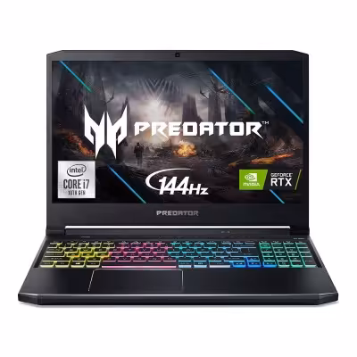 لپ تاپ ایسر مدل  predator Helios 300 PH315-53-79BL  پردازنده i7 - رم 24 گیگ - گرافیک rtx 2070