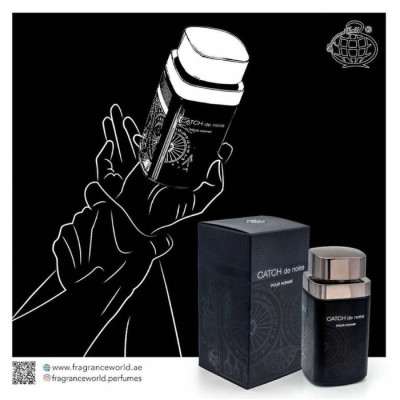 ادکلن CATCH DE NOIR فرگرانس رایحه کلاب دی نایت