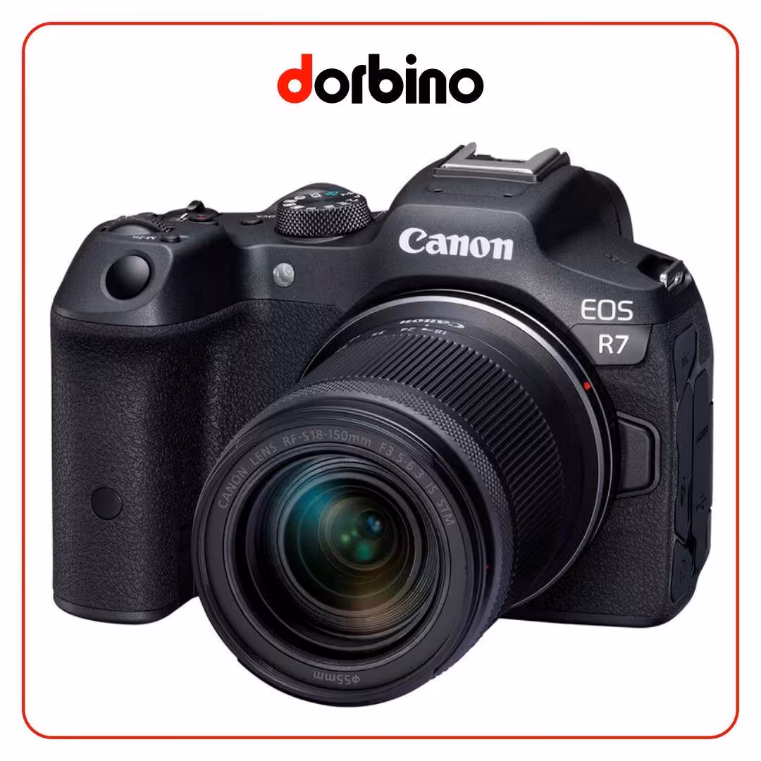 دوربین عکاسی کانن Canon EOS R7 Mirrorless Camera with 18-150mm Lens - فروشگاه دوربین دوربینو