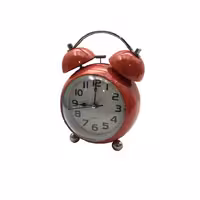 ساعت رومیزی مخروطی استیل زنگ دار سایز بزرگ