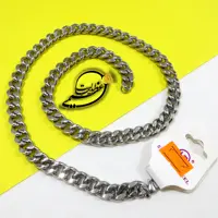 گردنبند زیبای کارتیه (کارتیر) جنس استیل رنگ ثابت آبکاری بسیار قوی طلا سفید کد 2