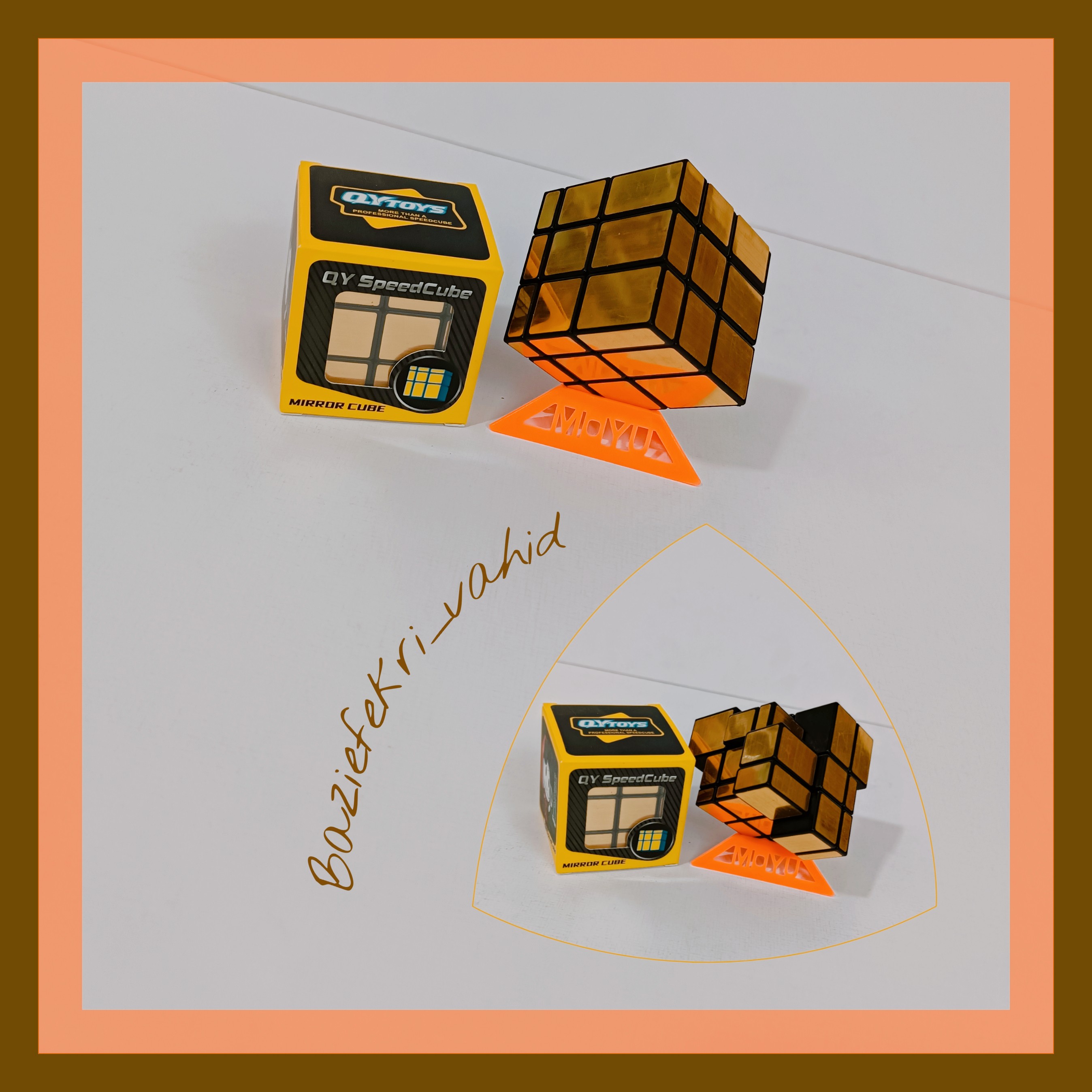 روبیک آینه ای یا حجمی طلایی