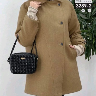 پالتو جلو دکمه سایز بزرگ فوتر3239.موجودی سوال شود