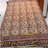 سفره قلمکاری طرح انگوری سایز 2در 135