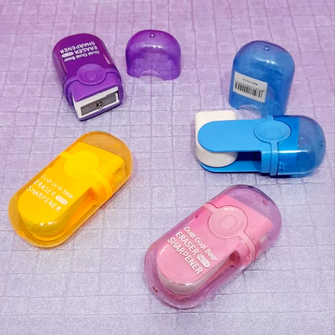 پاک کن های فانتزی تراش دار  و مخزن دار