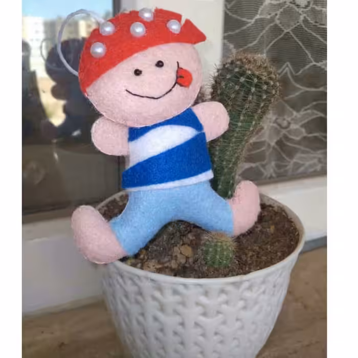 آویز پسر دزد دریایی مدل ملوان