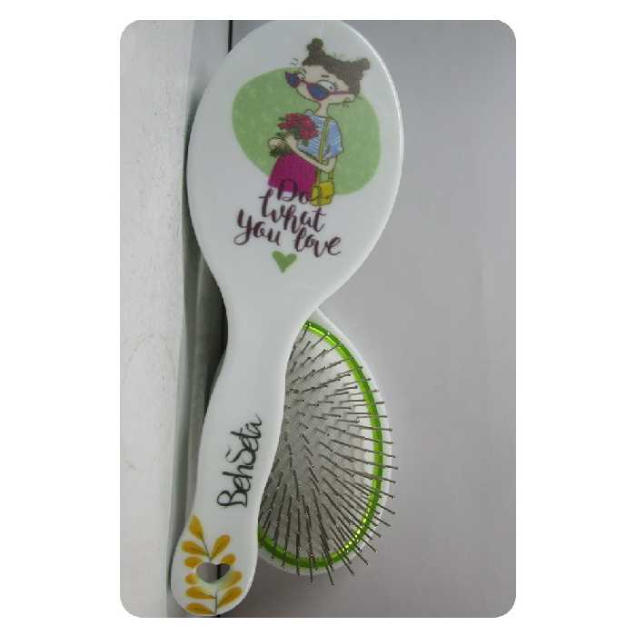 شانه و برس مو بزرگسال BEHESHT  شماره 4 مدل 601G