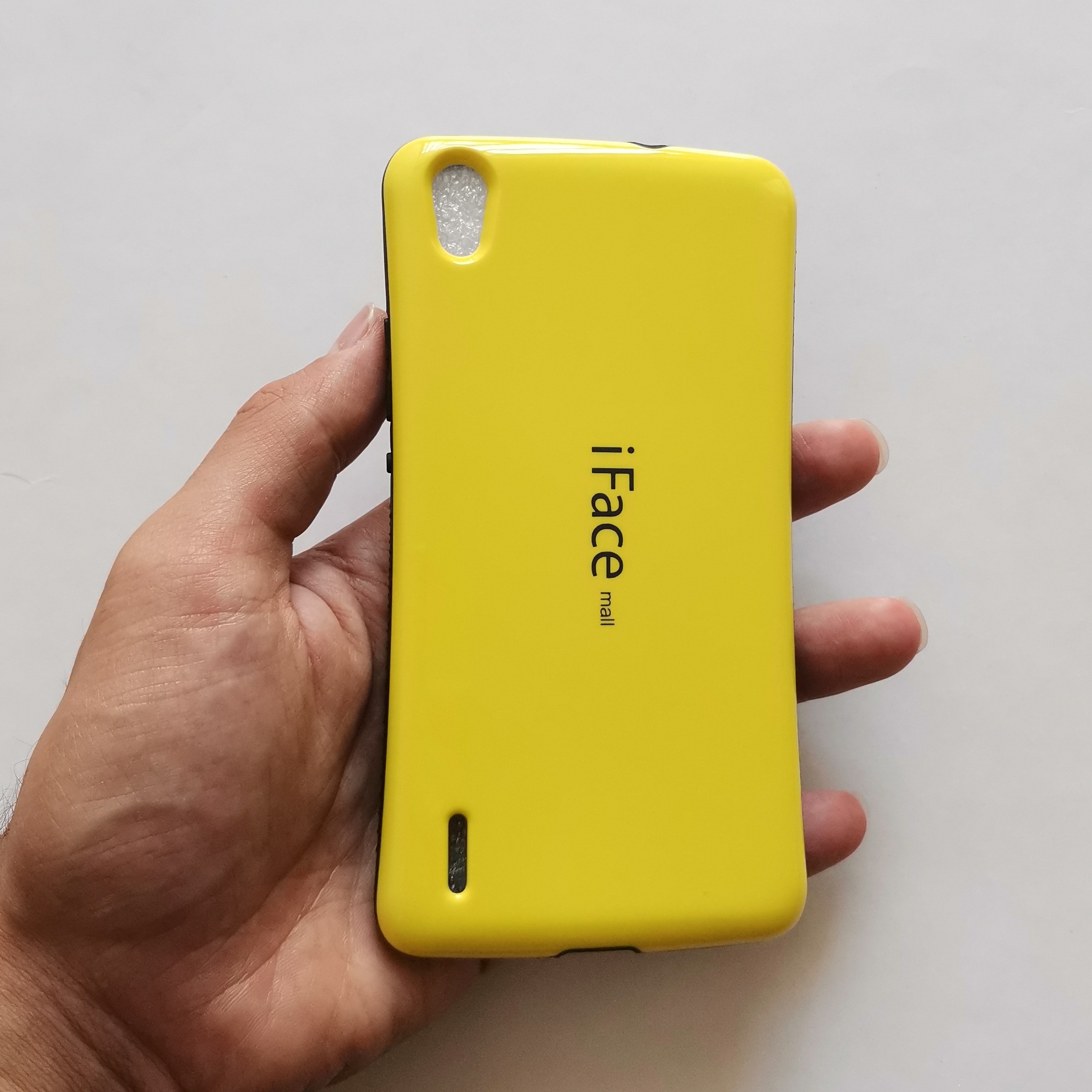 قاب iface درجه یک محکم زرد گوشی هوآوی P7