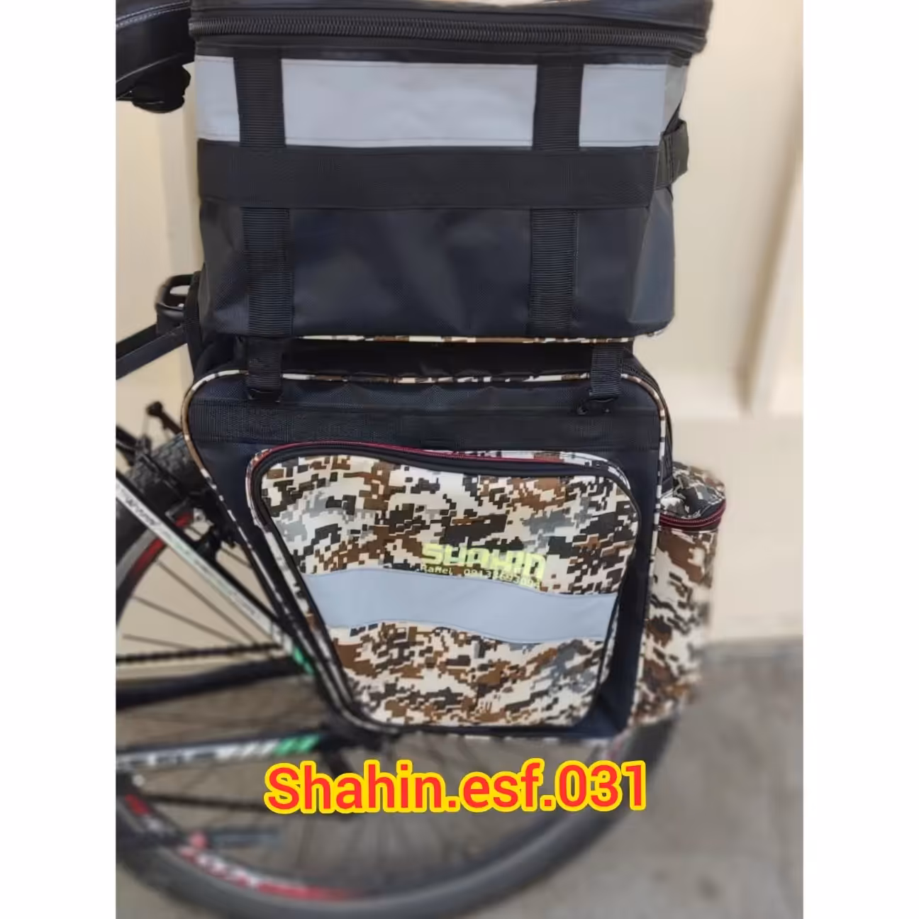 خورجین توریستی اسپرت دوچرخه.