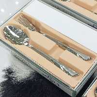 قاشق و چنگال استیل یونیک قاشق وچنگال استیل یونیک قاشق چنگال استیل  یونیک