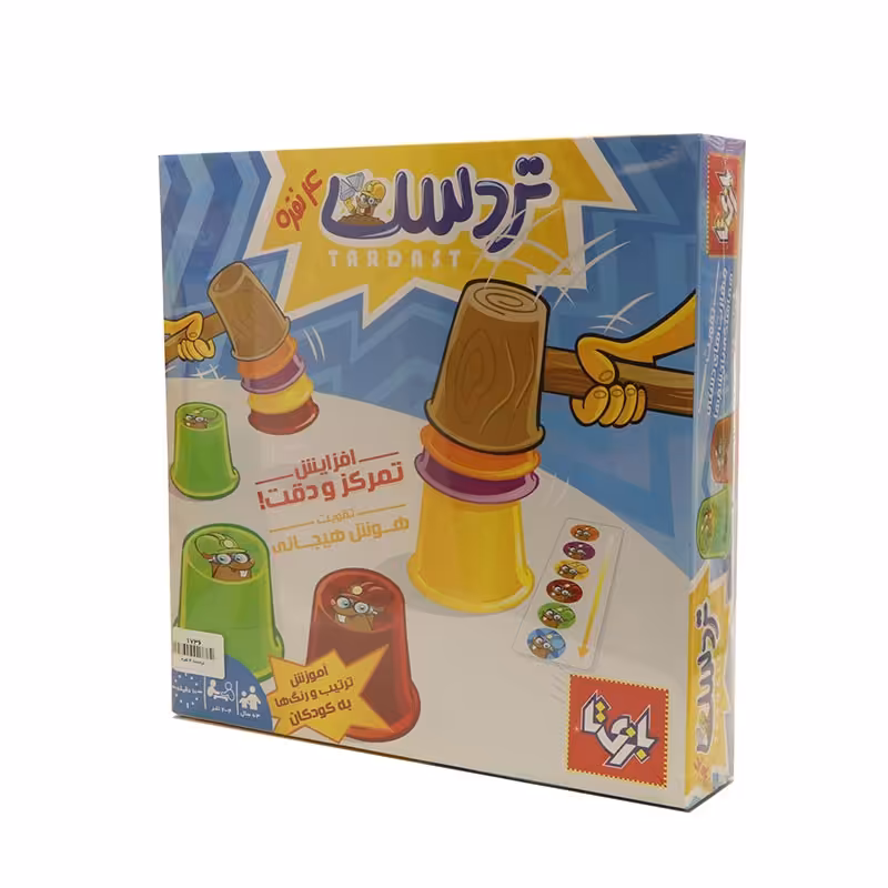 بازی فکری تردست چهار نفره بازیتا(تقویت اعتماد به نفس هوش تمرکز سرعت العمل)