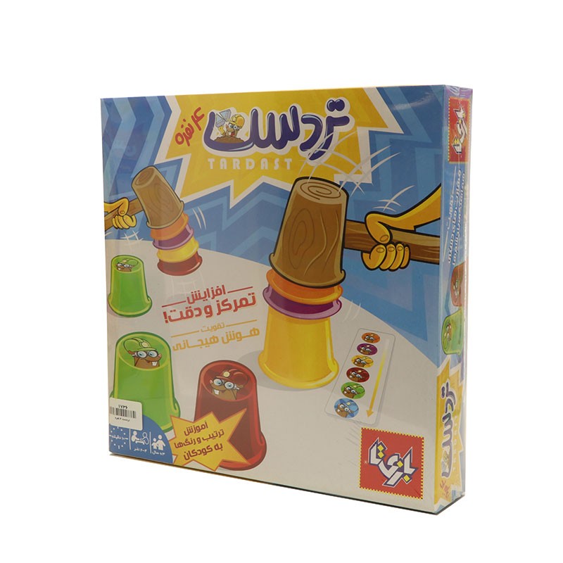 بازی فکری تردست چهار نفره بازیتا(تقویت اعتماد به نفس هوش تمرکز سرعت العمل)
