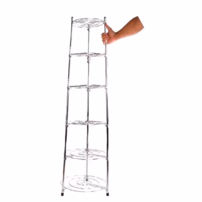 پایه قابلمه تمام فلزی مستحکم 6 طبقه